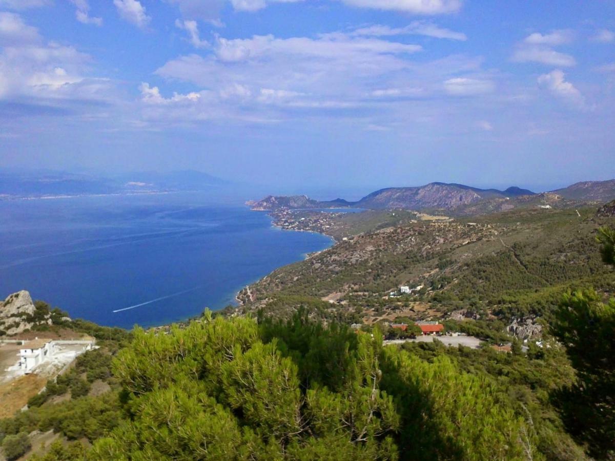 Beautiful House By The Sea,Loutraki Skaloma. Βίλα Εξωτερικό φωτογραφία